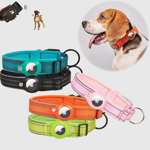 GPS Apple Airtag Dog Collar
